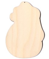 Wynter Snowmen Striped Hat - 5 1/4" (Retired shape)