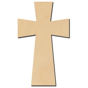 Large Cross (Plywood) - 11" tall (Retired Shape)